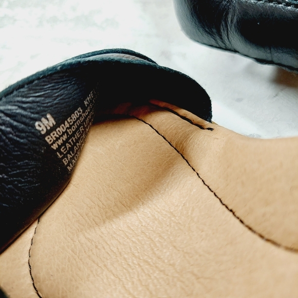 NEW Born Women’s Tahlia Ankle Strap Leather Buckle Black Sandals H649 - Picture 13 of 14